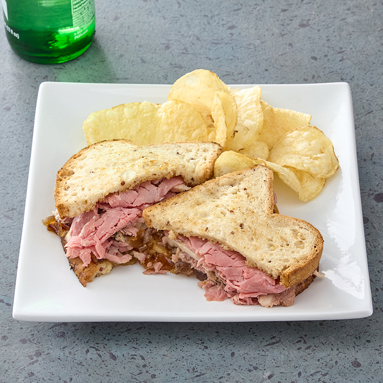 Shaved Prime Rib Sandwich Recipe