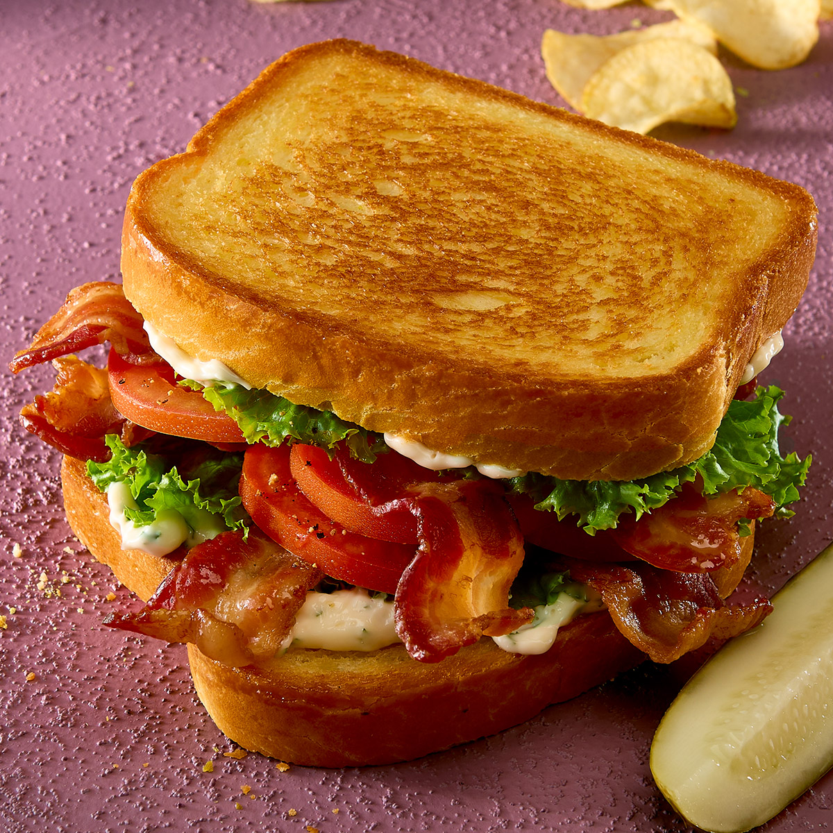 Thick-Cut Butter Brioche BLT